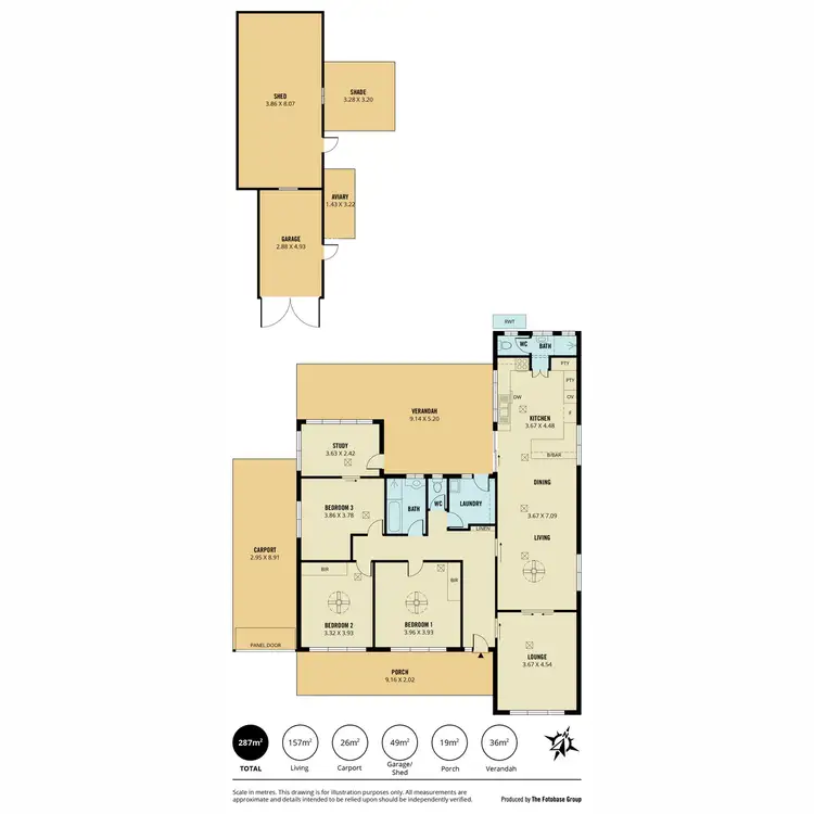 Floorplan of Homely house listing, 4 Fox Avenue, Klemzig SA 5087