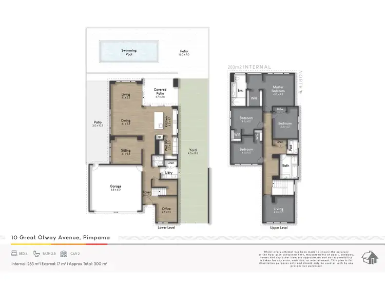 Floorplan of Homely house listing, 10 Great Otway Avenue, Pimpama QLD 4209