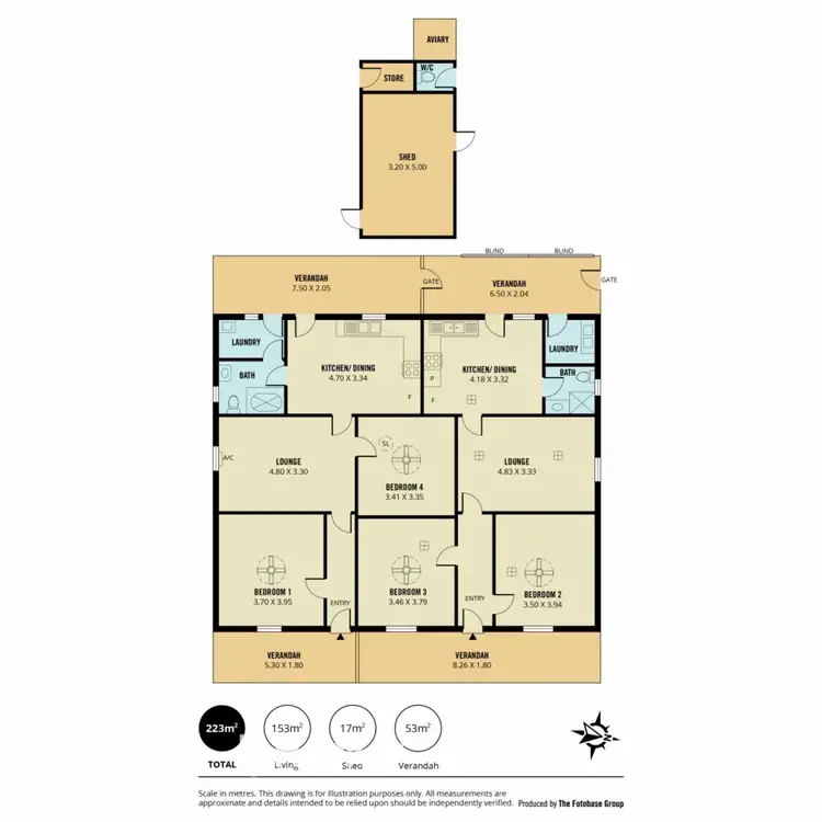 Floorplan of Homely house listing, 21 & 23 Cairns Street, Norwood SA 5067