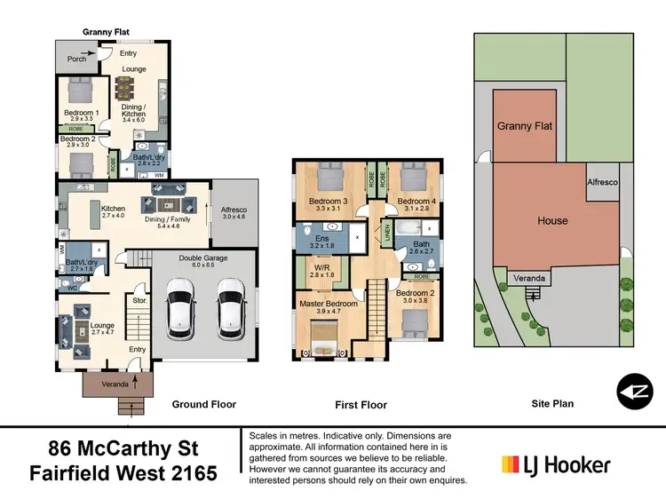 Floorplan of Homely house listing, 86 & 86A McCarthy Street, Fairfield West NSW 2165