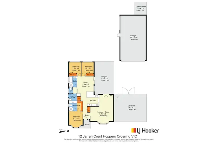 Floorplan of Homely house listing, 12 Jarrah Court, Hoppers Crossing VIC 3029