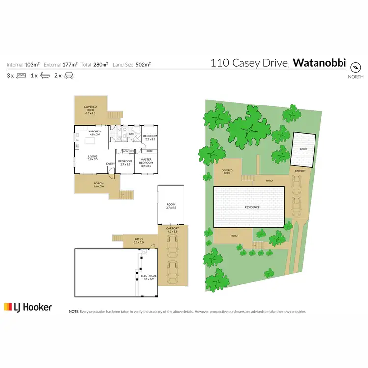 Floorplan of Homely house listing, 110 Casey Drive, Watanobbi NSW 2259