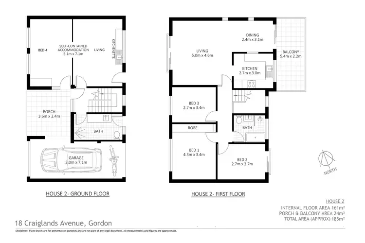 Floorplan of Homely house listing, 18 Craiglands Avenue, Gordon NSW 2072