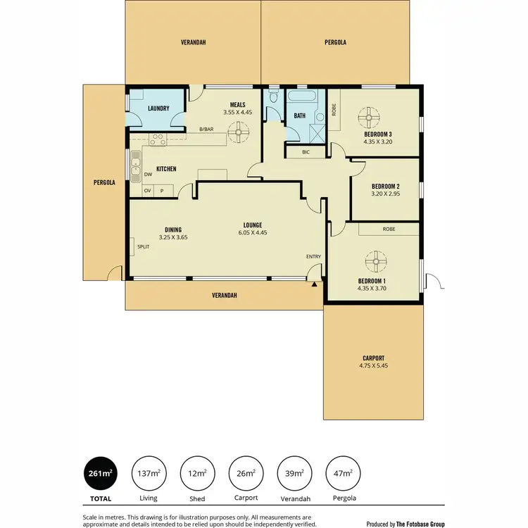 Floorplan of Homely house listing, 137 Kelly Road, Modbury North SA 5092