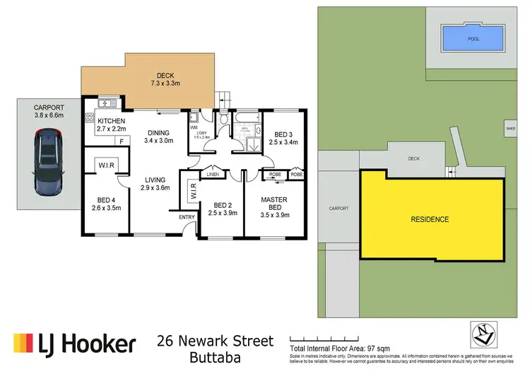 Floorplan of Homely house listing, 26 Newark Street, Buttaba NSW 2283