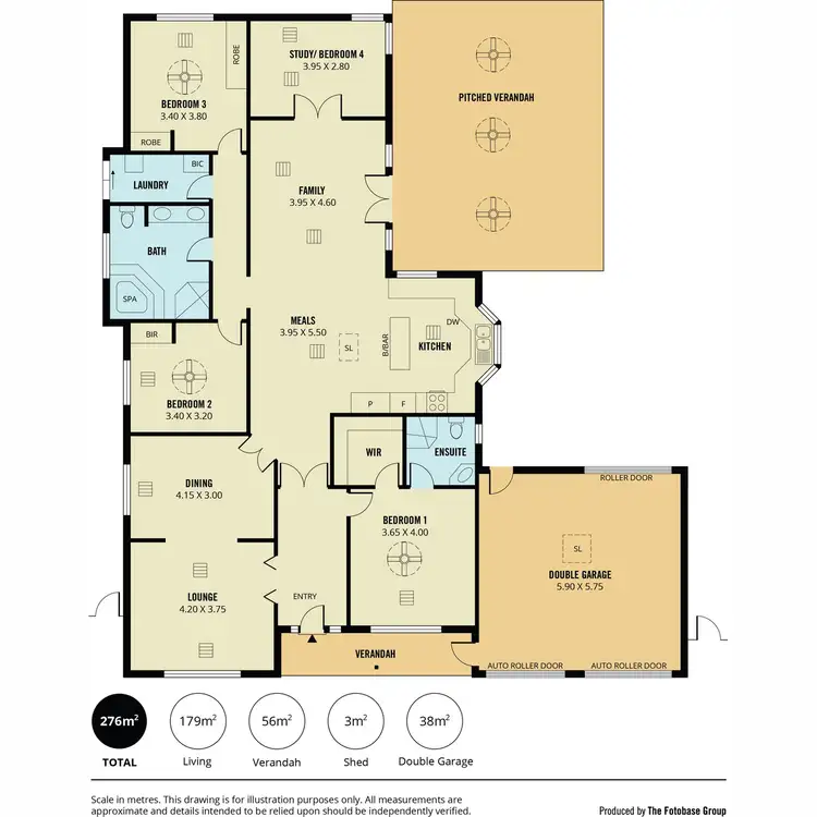 Floorplan of Homely house listing, 3 Huntly Street, Greenwith SA 5125