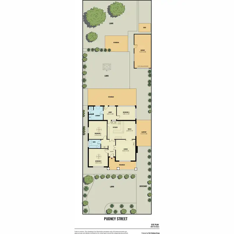 Floorplan of Homely house listing, 37 Pudney Street, Seaton SA 5023