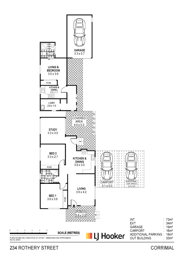 Floorplan of Homely house listing, 234 Rothery Street, Corrimal NSW 2518