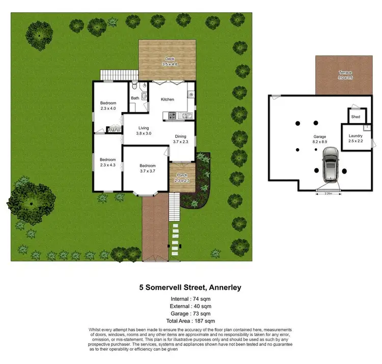 Floorplan of Homely house listing, 5 Somervell Street, Annerley QLD 4103