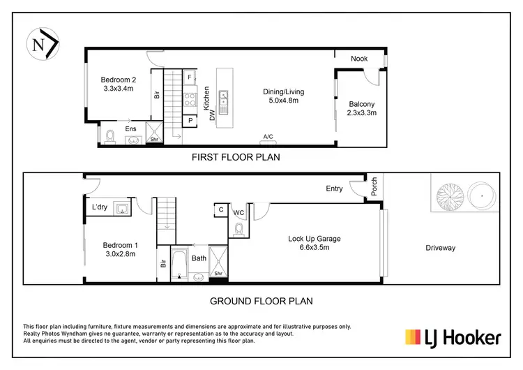 Floorplan of Homely townhouse listing, 42/64 Escapade Boulevard, Craigieburn VIC 3064