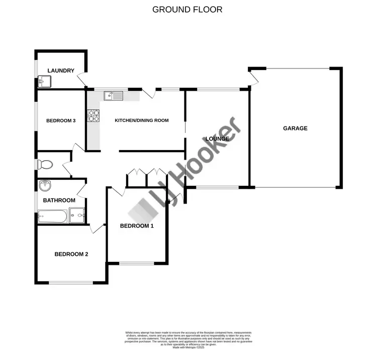Floorplan of Homely house listing, 2 Comfort Avenue, Cessnock NSW 2325