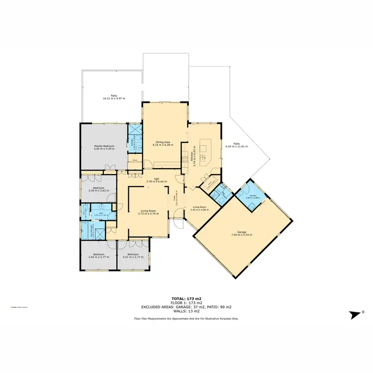 Floorplan of Homely house listing, 25 Bounty Key, Forster NSW 2428