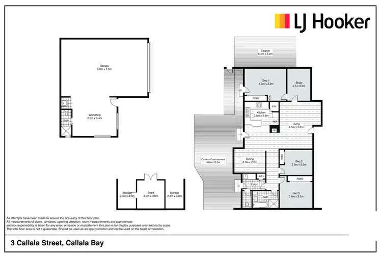 Floorplan of Homely house listing, 3 Callala Street, Callala Bay NSW 2540