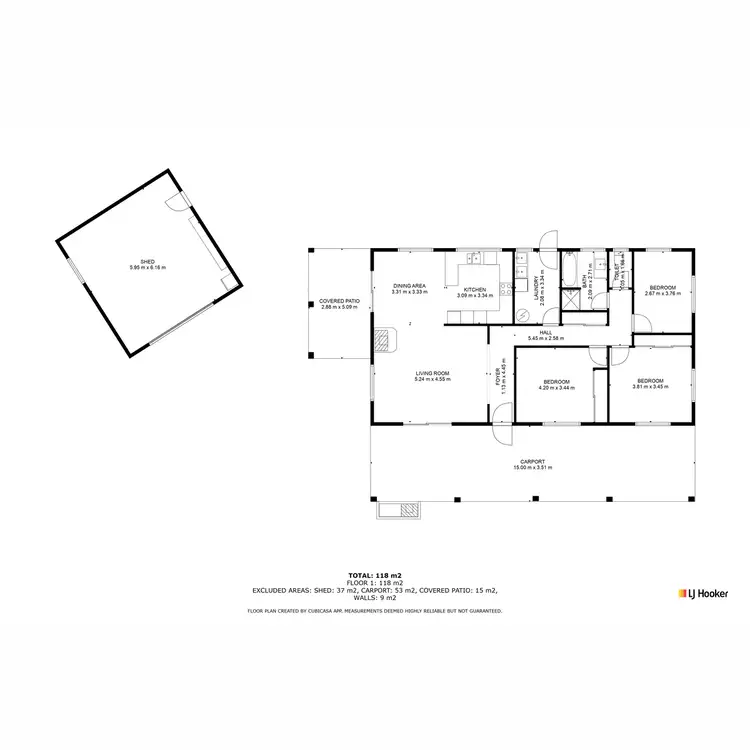 Floorplan of Homely house listing, 30 Tower Avenue, Atherton QLD 4883