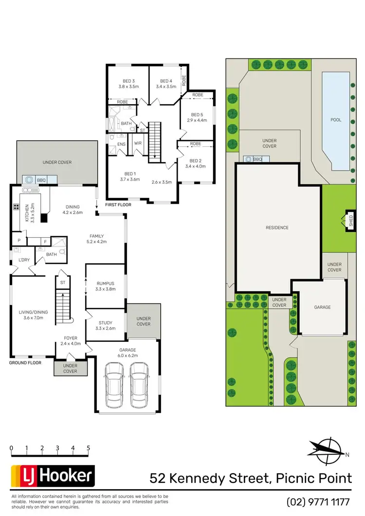 Floorplan of Homely house listing, 52 Kennedy Street, Picnic Point NSW 2213