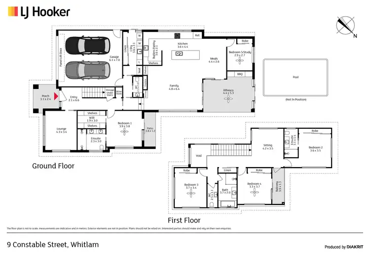 Floorplan of Homely house listing, 9 Constable Street, Whitlam ACT 2611