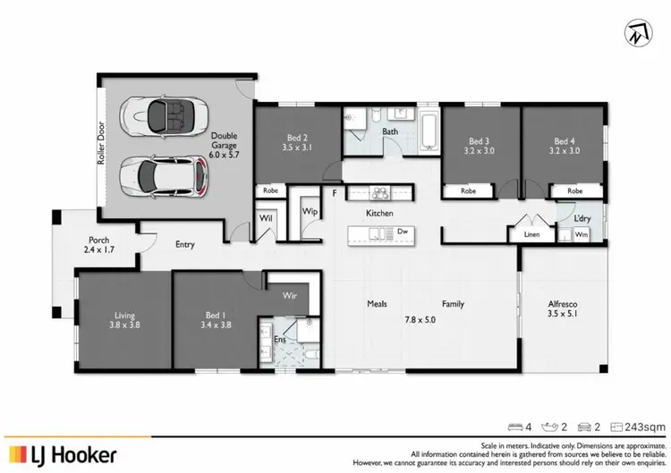 Floorplan of Homely house listing, 11-13 Regents cresent, Yarrabilba QLD 4207
