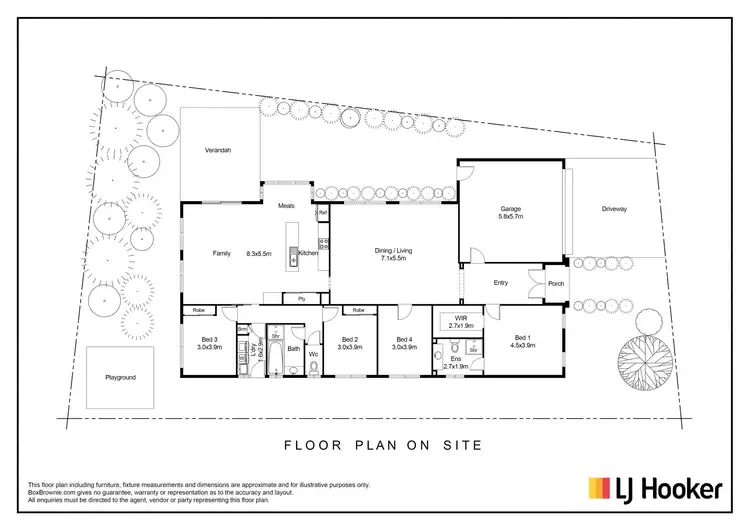 Floorplan of Homely house listing, 18 Watermark Way, Point Cook VIC 3030