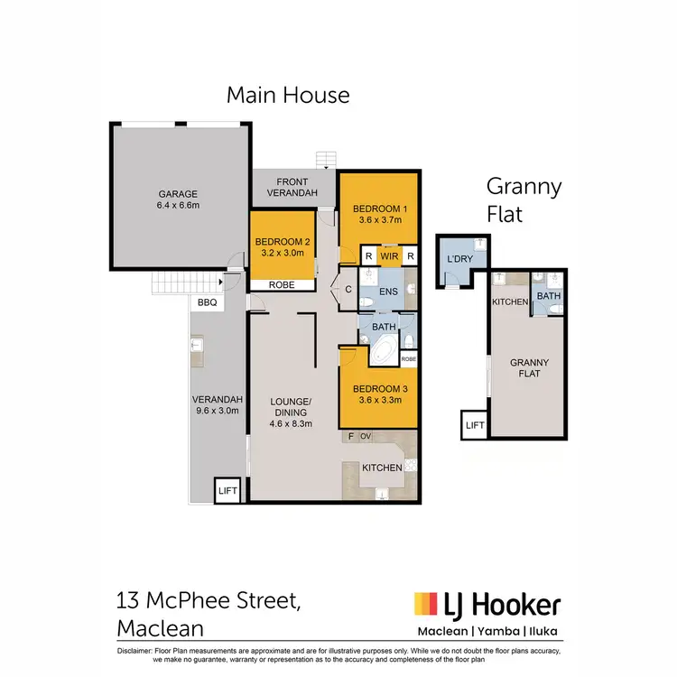 Floorplan of Homely house listing, 13 McPhee Street, Maclean NSW 2463
