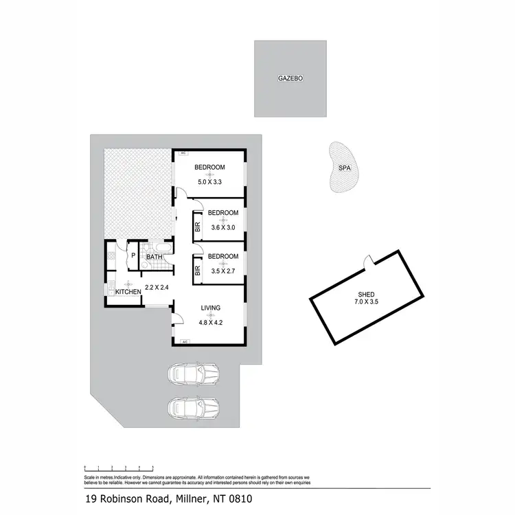 Floorplan of Homely house listing, 19 Robinson Road, Millner NT 810