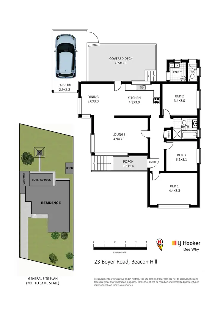 Floorplan of Homely house listing, 23 Boyer Road, Beacon Hill NSW 2100