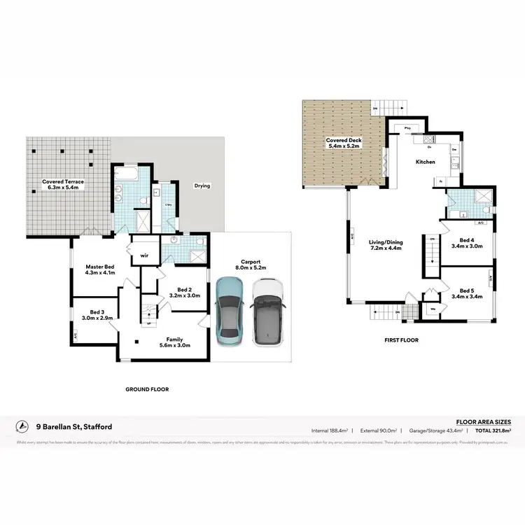 Floorplan of Homely house listing, 9 Barellan Street, Stafford QLD 4053