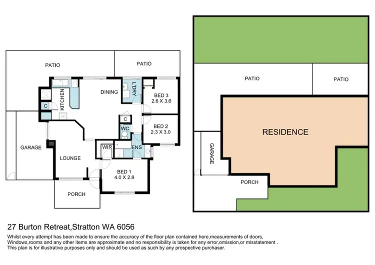 Floorplan of Homely house listing, 27 Burton Retreat, Stratton WA 6056