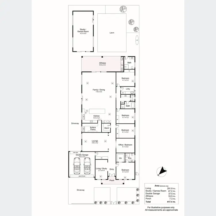 Floorplan of Homely house listing, 38 Crossley Avenue, Croydon Park SA 5008
