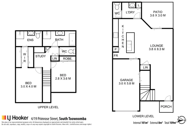 Floorplan of Homely unit listing, 4/19 Primrose Street, South Toowoomba QLD 4350