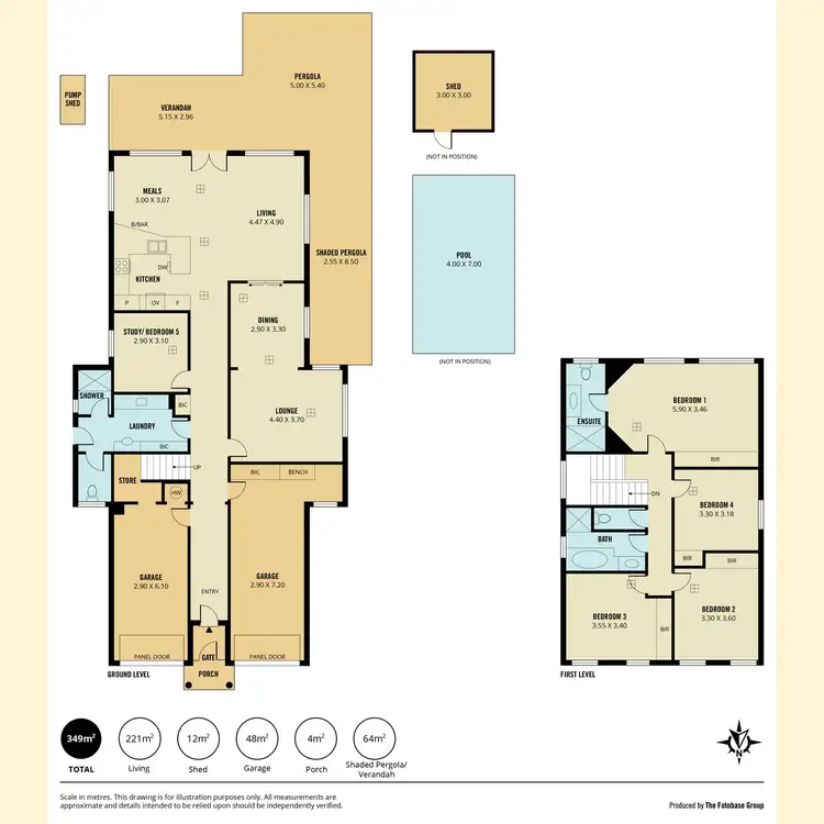 Floorplan of Homely house listing, 7 Emerson Court, Glenside SA 5065