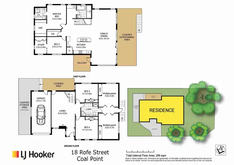 Floorplan of Homely house listing, 18 Rofe Street, Coal Point NSW 2283