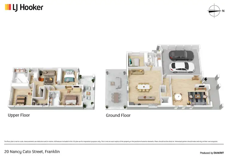 Floorplan of Homely house listing, 20 Nancy Cato Street, Franklin ACT 2913