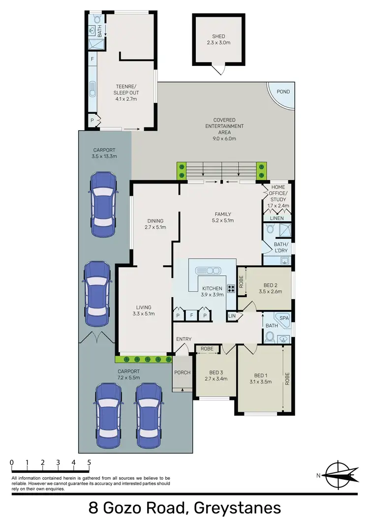 Floorplan of Homely house listing, 8 Gozo Road, Greystanes NSW 2145