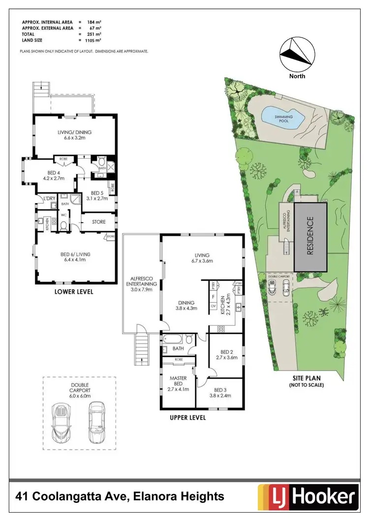 Floorplan of Homely house listing, 41 Coolangatta Avenue, Elanora Heights NSW 2101