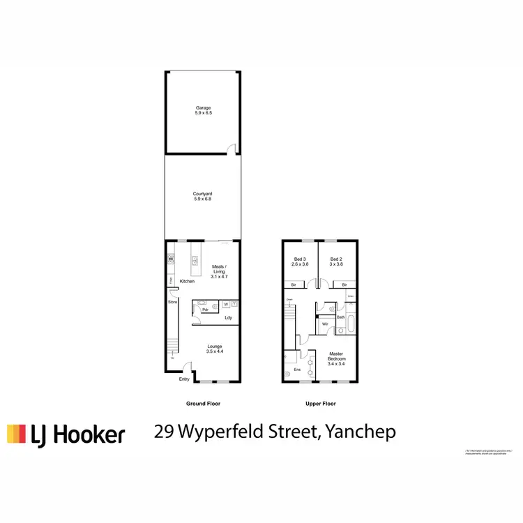 Floorplan of Homely house listing, 29 Wyperfeld Street, Yanchep WA 6035