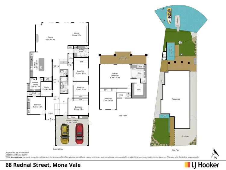 Floorplan of Homely house listing, 68 Rednal Street, Mona Vale NSW 2103