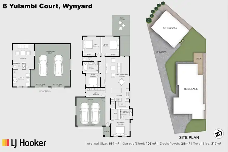 Floorplan of Homely house listing, 6 Yulambi Court, Wynyard TAS 7325