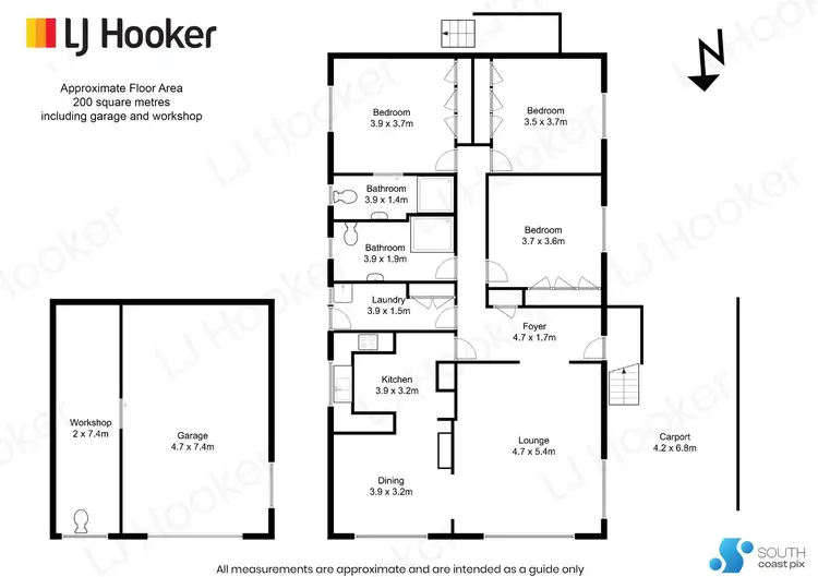 Floorplan of Homely house listing, 320 Beach Road, Batehaven NSW 2536