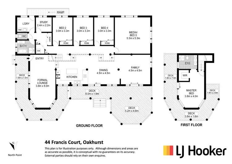 Floorplan of Homely house listing, 44 Francis Court, Oakhurst QLD 4650