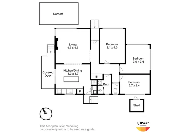 Floorplan of Homely house listing, 4 Mason Street, Claremont TAS 7011