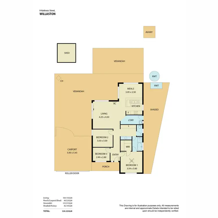 Floorplan of Homely house listing, 9 Harkness Street, Willaston SA 5118