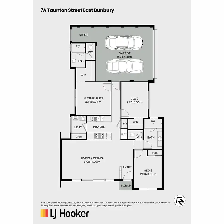 Floorplan of Homely house listing, 7A Taunton Street, East Bunbury WA 6230