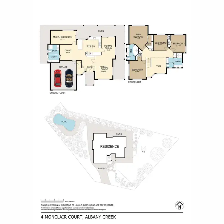 Floorplan of Homely house listing, 4 Monclair Court, Albany Creek QLD 4035