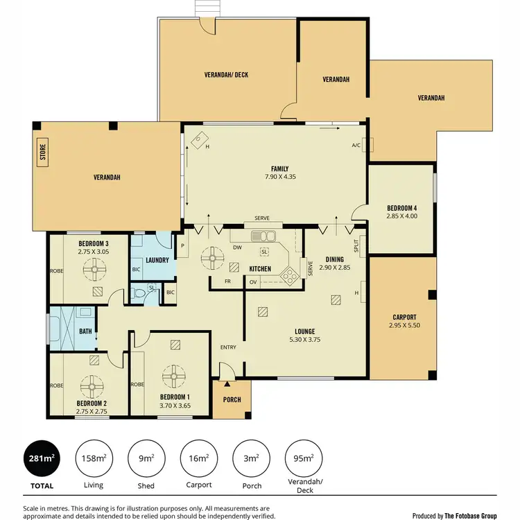 Floorplan of Homely house listing, 19 Glenarbon Court, Para Hills SA 5096