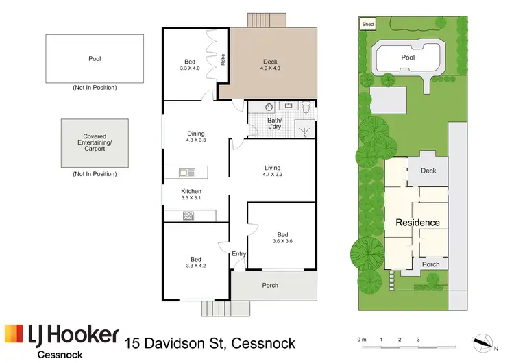 Floorplan of Homely house listing, 15 Davidson Street, Cessnock NSW 2325