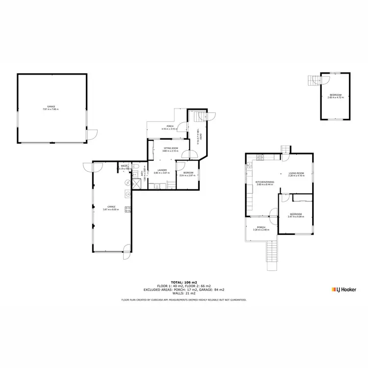Floorplan of Homely house listing, 12 Grigg Street, Ravenshoe QLD 4888