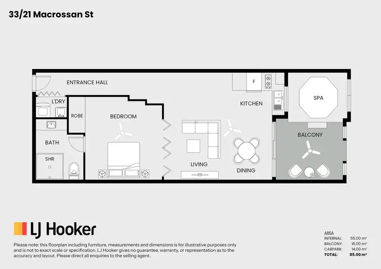 Floorplan of Homely apartment listing, 33/21 Macrossan Street, Port Douglas QLD 4877