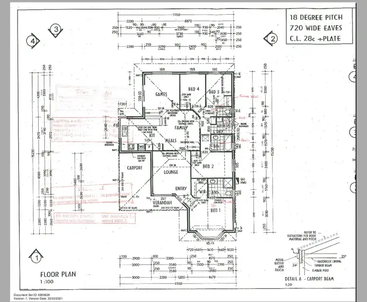 Floorplan of Homely house listing, 10 Windsor Drive, Gosnells WA 6110