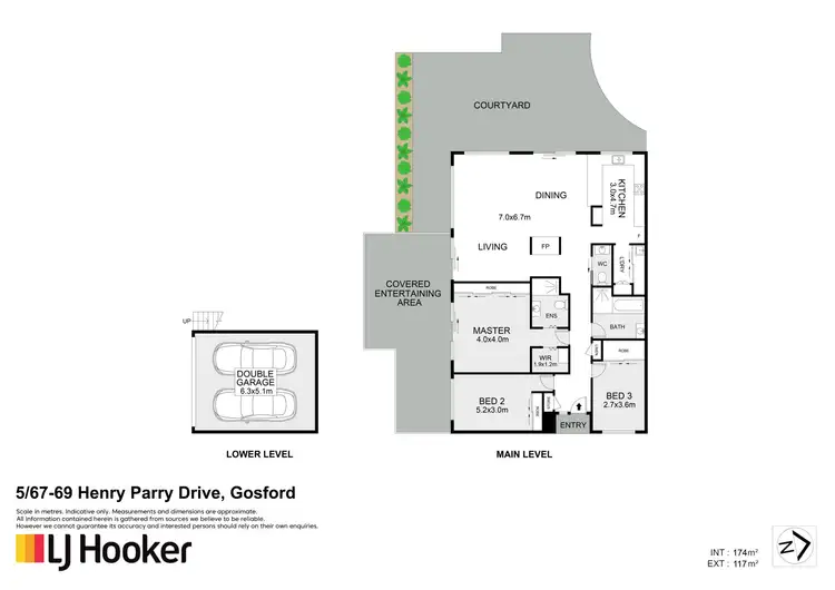 Floorplan of Homely apartment listing, 5/67-69 Henry Parry Drive, Gosford NSW 2250