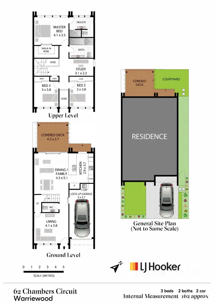 Floorplan of Homely townhouse listing, 62 Chambers Circuit, Warriewood NSW 2102
